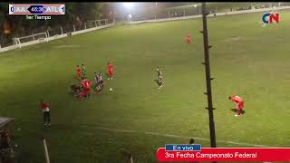 3ra Fecha Campeonato Federal Agustin Alvarez vs Atletico [upl. by Dey273]