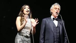 Canto Della Terra Andrea Bocelli 2016 UK Tour Christine Allado Glasgow Sheffield [upl. by Oleta]