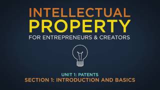 Lecture 4 Patent Law amp Litigation [upl. by Sedda]