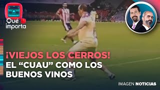 Cuauhtémoc Blanco repartió talento en el partido de Leyendas  Qué Importa [upl. by Avan]