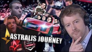 Astralis Journey In ELEAGUE MAJOR 2017 CSGO [upl. by Adniral]