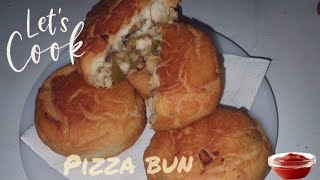 Pizza bun recipe by Manahils tiny world cookingvideo Manahilstinyworldl7d [upl. by Rehptsirhc517]