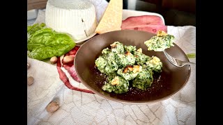 Gnocchi di ricotta e spinaci  In cucina con Paola [upl. by Edik790]