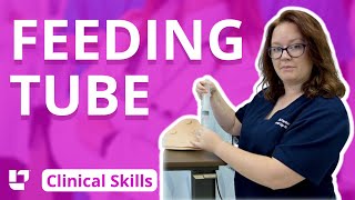 Enteral Tube Feeding Procedure  Using a Pump amp Open System Clinical Nursing Skills LevelUpRN​ [upl. by Trish]