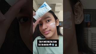 HONEST Cera ve moisturizing cream REVIEW❄️ skincare ashortaday cerave cetaphil [upl. by Onileva]