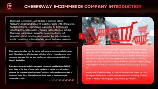 Understand Better About Cheersway ECommerce Ltd  What Is ECommerce [upl. by Ecirpak]