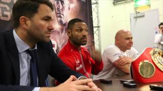 KELL BROOK v KEVIN BIZIER  POST FIGHT PRESS CONFERENCE WITH EDDIE HEARN amp DOMINIC INGLE [upl. by Jennings]