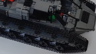 NichtLego KlemmbausteinSportpanzer Mould King 20030 EV2 ATV Ripsaw stopmotion build [upl. by Ehcrop]