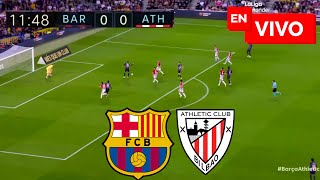 🔴 Athletic Club Bilbao vs Barcelona EN VIVO  Liga Española [upl. by Ronen]