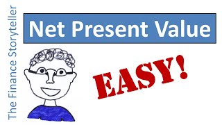 Net Present Value NPV explained [upl. by Reinold439]