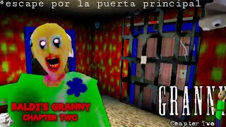 ✏️Abuelos Maestros📄 Escape Por La Puerta Principal📚GAMEPLAY NARRADO MIGUELAZO [upl. by Enomal]