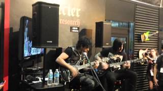 Escape the fate  ungrateful namm 2105 [upl. by Ahsinal]