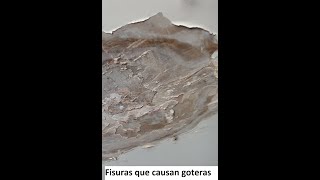 ¿Cómo tapar fisuras y evitar goteras en un techo de concreto  Tisau Materials [upl. by Wurster508]