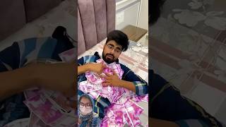 Paise jul gye 🤯 comedy funny minivlog couple fun ytshorts priyalkukreja halfup [upl. by Eelan]