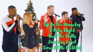 PTX LIVE Up On the HousetopO Holy NightDeck The HallsCoventry CarolCome All Ye Faithful [upl. by Animaj]