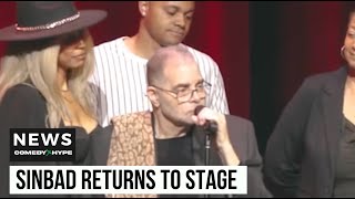 Sinbad Finally Returns To Comedy Stage quotBe Careful What You Joke Aboutquot  CH News [upl. by Leirad]