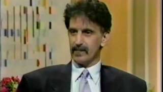 Frank Zappa 1989 TV InterviewThe Real Frank Zappa Book [upl. by Jotham333]