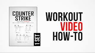 Counter Strike Workout  HowTo   One Set  by DAREBEE [upl. by Amber598]