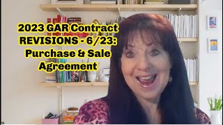 2023 Contract REVISIONS  GAR  Purchase amp Sale  Part 1 of 3 Georgiarealestatecontracts [upl. by Alit]