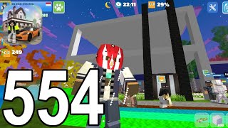 School Party Craft  New Update Simple House Part 1  Gameplay Walkthrough Part 554 [upl. by Yeldar]