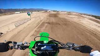 2024 Kawasaki KX250 Lake Elsinore Vet Track [upl. by Enineg]