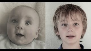 Birth to 10 years in 3 min Time Lapse Vince The Original [upl. by Atiuqrahc721]