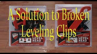 Leveling system Rescue Clip for when you break a clip [upl. by Hyatt]