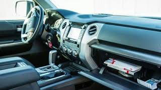 2018 toyota tundra interior  The interior looks outdated and the materials in most models [upl. by Ykcul]