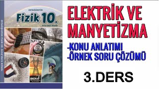 10SINIF DERS KİTABINDAN ELEKTRİK VE MANYETİZMA3 [upl. by Ahsaf]