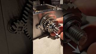 51 Gear ratio mechanism [upl. by Easlehc]