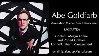 Abe Goldfarb Animation VO Reel [upl. by Onin407]