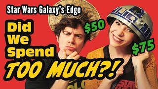 Star Wars Galaxys Edge Merchandise Guide amp Review  Did We Spend Too Much [upl. by Atteyek]