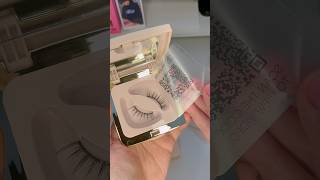 Manga Lashes ✨ MLEN Diary Magnetic Lashes DREAMY IDOL shorts unboxing lash fypシ [upl. by Einnhoj]