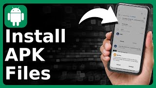 How To Install APK Files On ANY Android [upl. by Yenffit]