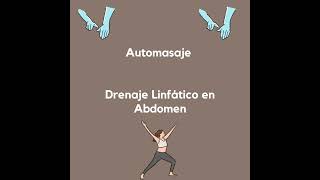 Drenaje linfático para abdomen automasaje [upl. by Aseiram]