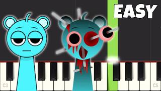 ALL Sprunki Themes on Piano  Normal amp Horror [upl. by Maharva468]