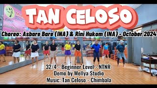 TAN CELOSO  CHOREO BY ASBARE BARE INA amp RINI HUKOM INA  OCTOBER 2024  DEMO BY MELLYA STUDIO [upl. by Afatsum]