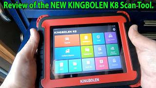 Review of the NEW KINGBOLEN K8 Scan Tool [upl. by Eagle]