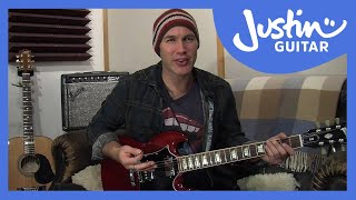 Justin Method Training Exercises 5  How To Play IF Stage 5  Guitar Lesson IM158 [upl. by Nnyletak]