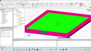 Microstrip Patch antenna  225 GHz Epoxy material ANSYS HFSS 2023 [upl. by Imugem535]