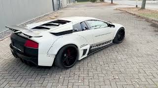 2001 Lamborghini Murcielago Liberty Walk Performance 62L V12 engine 580 bhp walkaround [upl. by Joete]