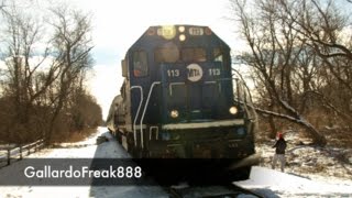 Winter Action on the Wassaic Line [upl. by Vastha]