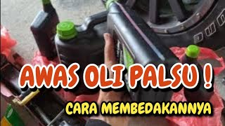 MEMBEDAKAN OLI DELTALUBE ASLI VS PALSU [upl. by Wootten]