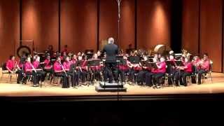 LFMS 6th Grade Cadet Band performing quotThe Lost Kingdomquot [upl. by Pelagia]