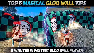 Top 3 Secret Gloo Wall Tutorial To God Level Gameplay  Fastest Gloo Wall Trick  😯 No Talks About [upl. by Foote]