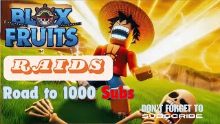 Join For RAIDS Blox Fruits  LIVE [upl. by Sivolc]