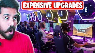 EXPENSIVE UPGRADES IN MY GAMING CAFE Gaming Cafe Simulator [upl. by Einaffyt]