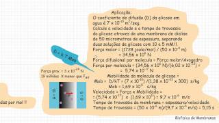 Biofisica de Membranas  Aula 7  Exercicios de aplicação [upl. by Rosanna742]