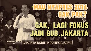 Jokowi Tidak Akan Maju Jadi Capres di 2014  Momen Epic Lahirnya Pendongeng Legendaris [upl. by Aix]