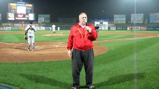 Nikolai Volkoff at the BlueClaws quotGod Bless Americaquot [upl. by Nigen]